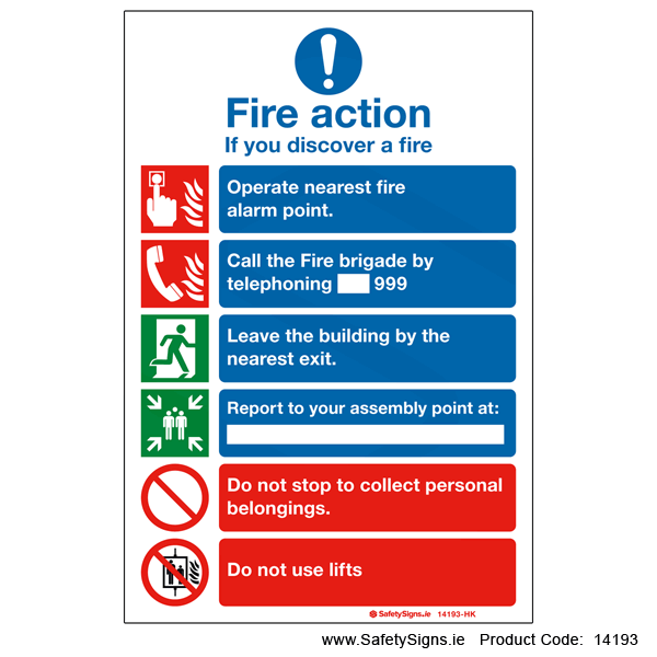 Fire Action - 14193