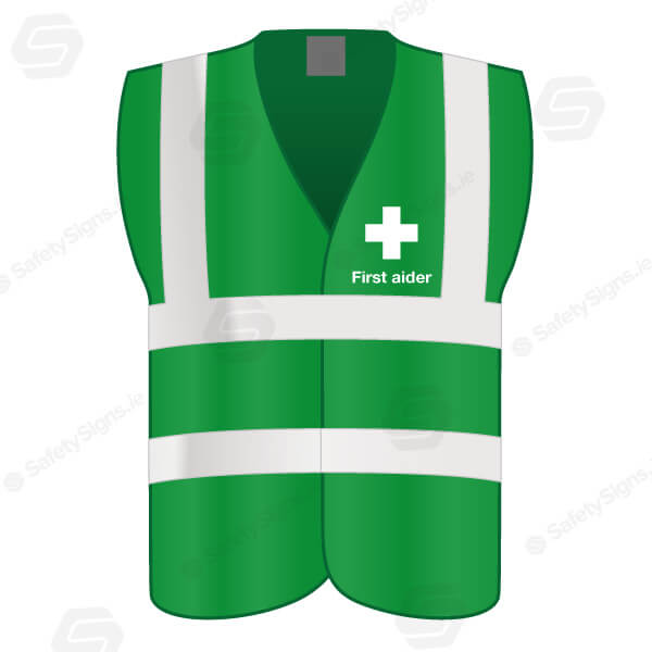 First Aider - Hi-Viz Vest - 20384