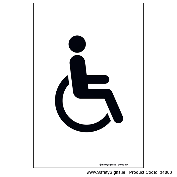 Wheelchair Accessible Toilet - 34003