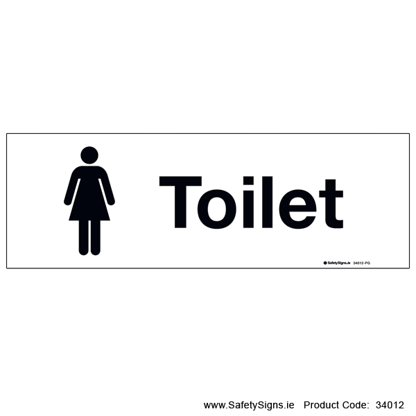 Toilet - Female - 34012