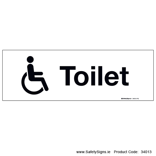Toilet - Disabled - 34013