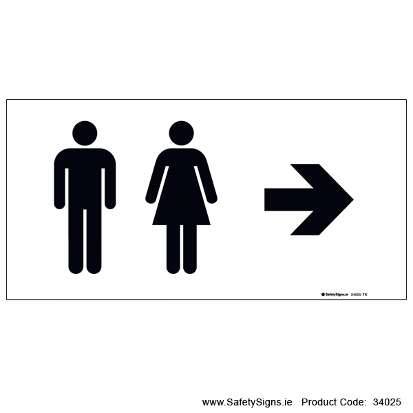 Toilets - Arrow Right - 34025