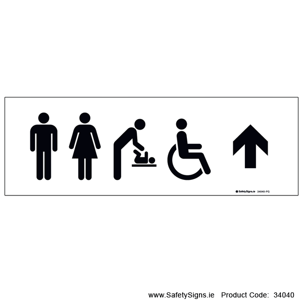 Toilets - Arrow Up - 34040