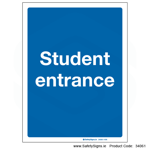 Student Entrance - 34061