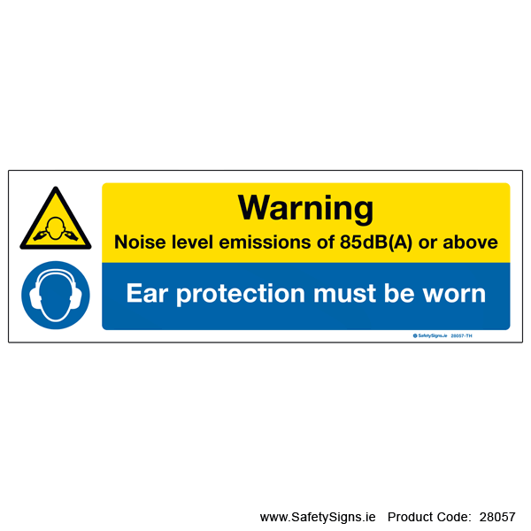 Ear Protection Noise Levels - 28057