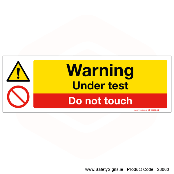 Under Test - 28063