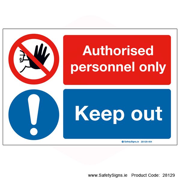 Authorised Personnel - 28129