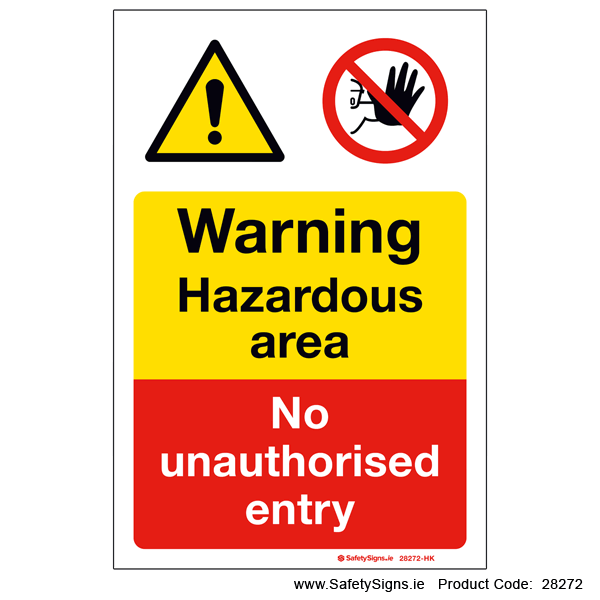 Hazardous Area - 28272