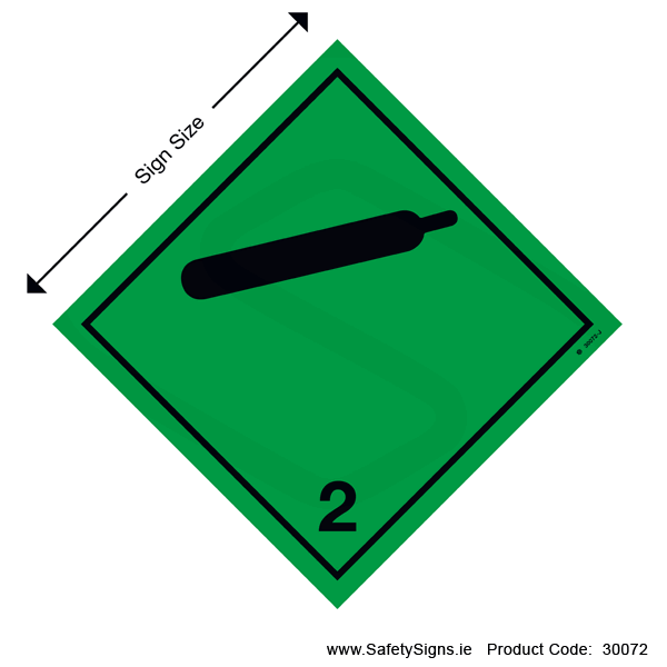 Class 2.2 - Non-Flammable Non-Toxic Gases - 30072