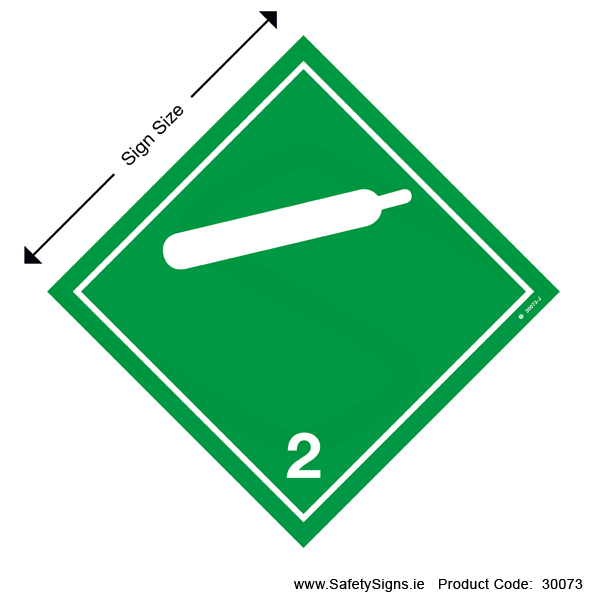 Class 2.2 - Non-Flammable Non-Toxic Gases - 30073