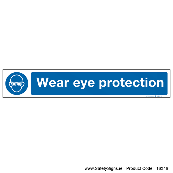 Wear Eye Protection - 16346