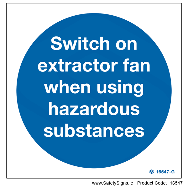 Switch on Extractor Fan - 16547