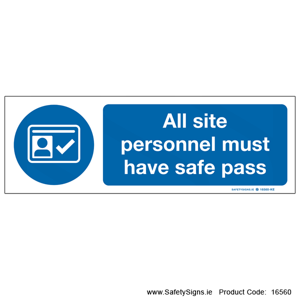 Wear Safe Pass - 16560