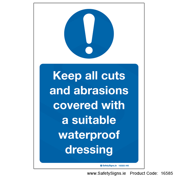 Keep all Cuts and Abrasions Covered - 16585