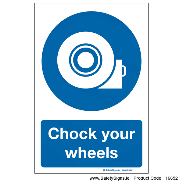 Chock your Wheels - 16652