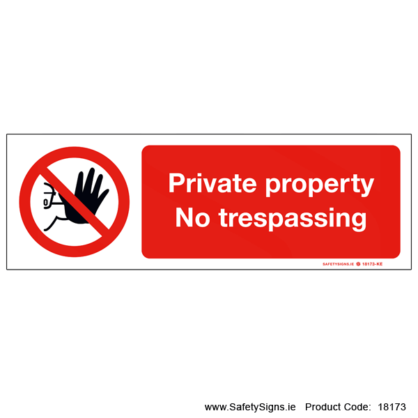 Private Property - 18173