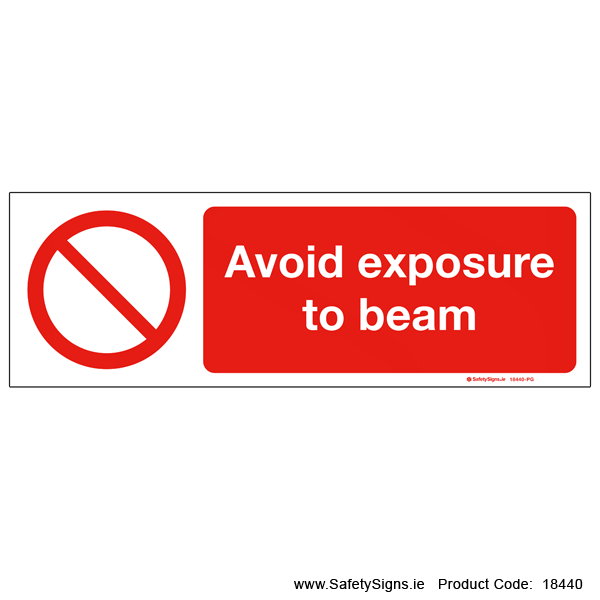 Avoid exposure to Beam - 18440