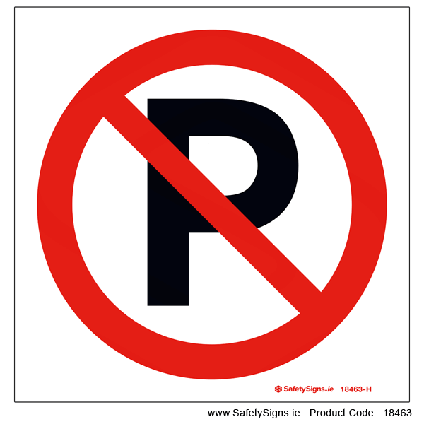 No Parking - 18463