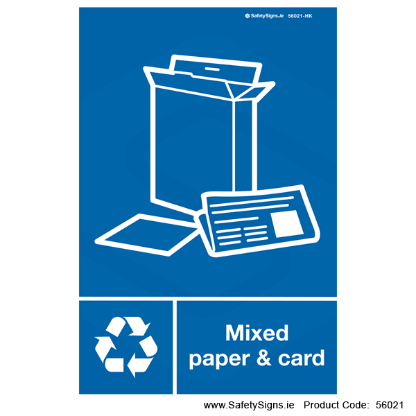 Mixed Paper and Card - 56021