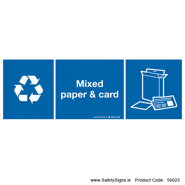 Mixed Paper and Card - 56023