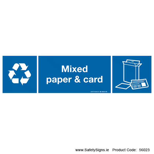 Mixed Paper and Card - 56023