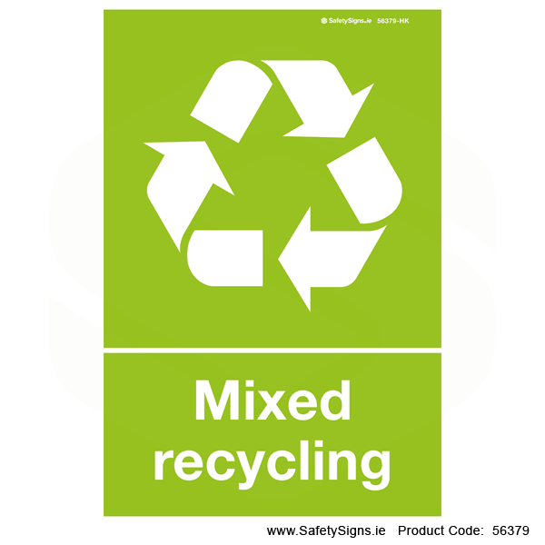 Mixed Recycling - 56379