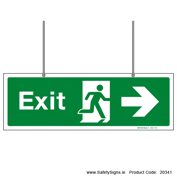 Exit SG103 Arrow Left or Right - Suspending - 20341