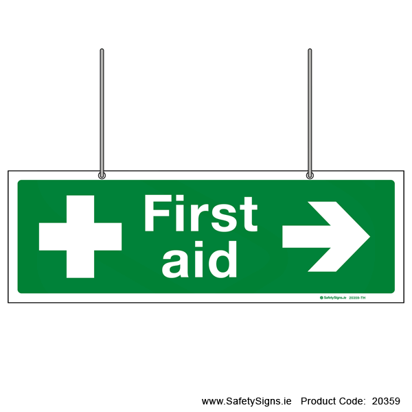 First Aid - Arrow Left or Right - Suspending - 20359