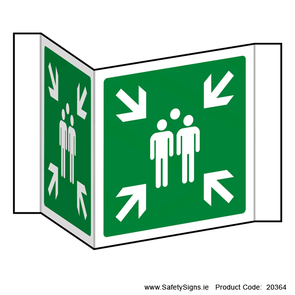 Evacuation Assembly Point - PanoSign - 20364