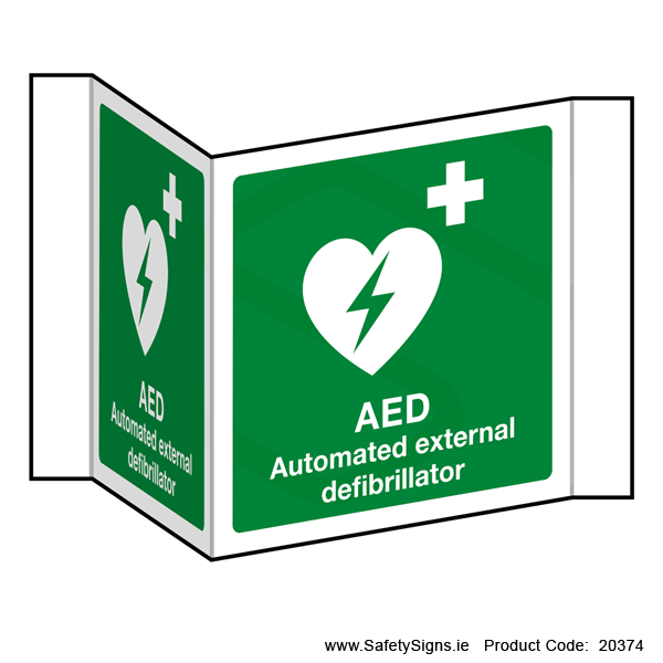 Automated External Defibrillator - PanoSign - 20374