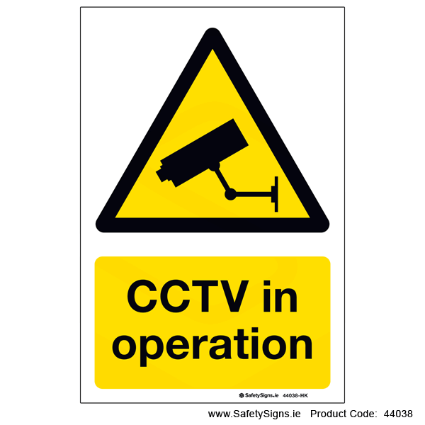 CCTV in Operation - 44038