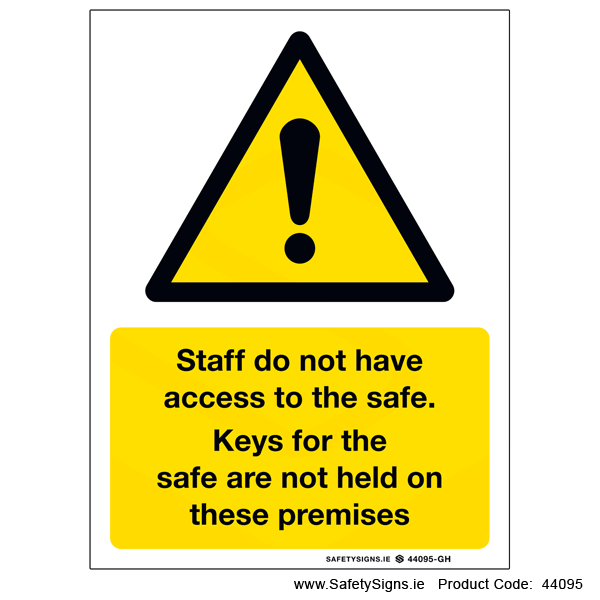 Staff do not have access to Safe - 44095
