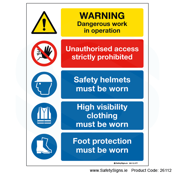 Small Site Safety Notice - 26112