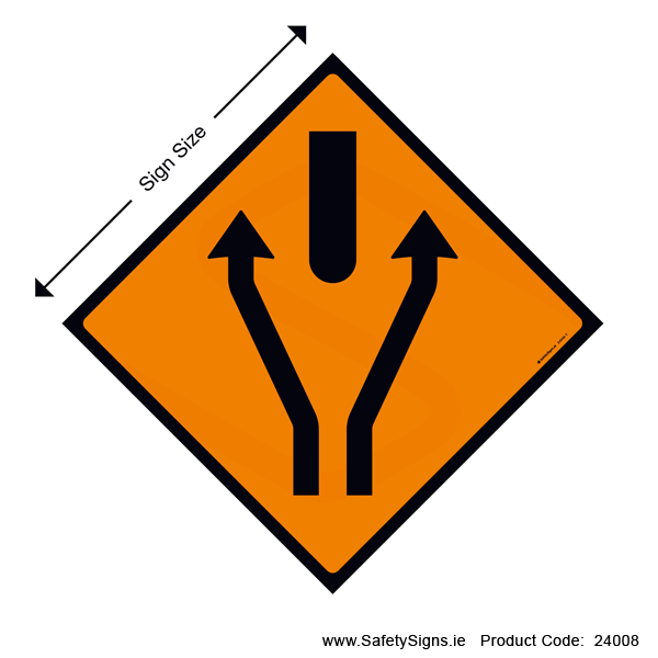 Obstruction between Lanes - WK016 - 24008