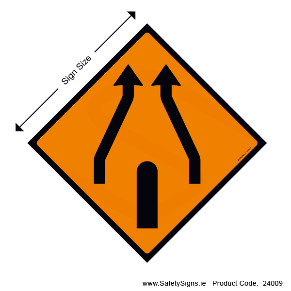 End of Obstruction between Lanes - WK017 - 24009