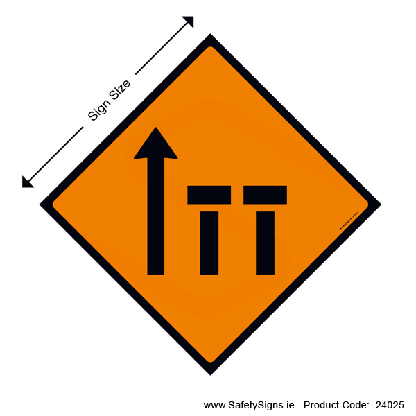 Two Offside Lanes Closed - WK044 - 24025