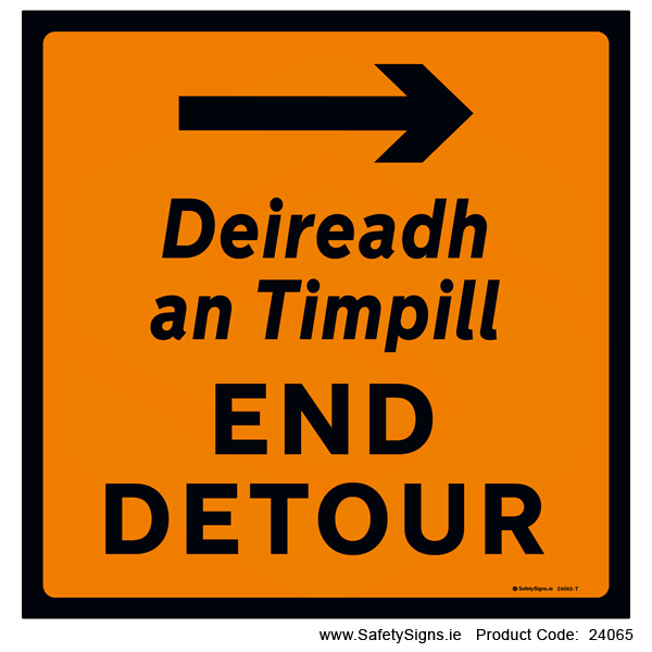 End Detour - Right - 24065