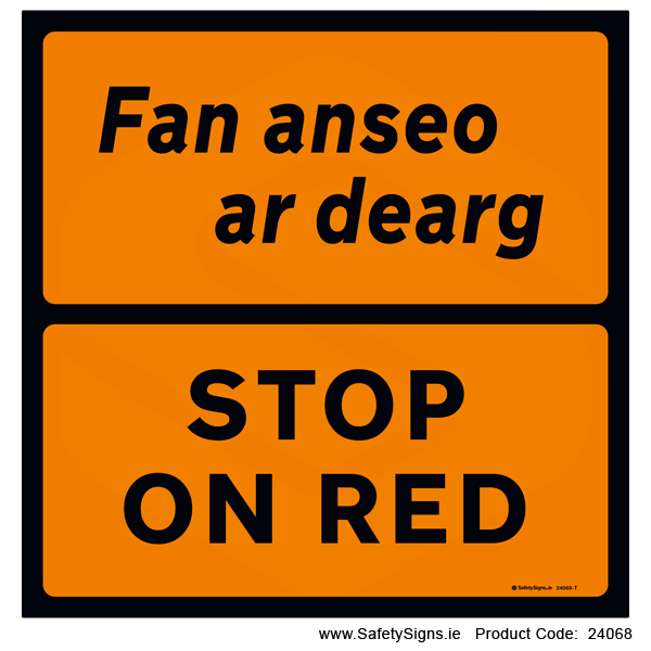 Stop on Red - WK095 - 24068