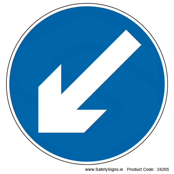Keep Left - RUS001 (Circular) - 24205