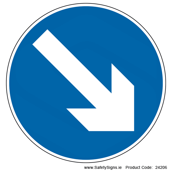 Keep Right - RUS002 (Circular) - 24206