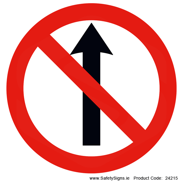No Straight Ahead - RUS011 (Circular) - 24215