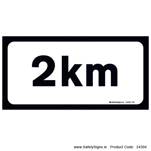 Supplementary Plate - Distance 2km - P001 - 24304