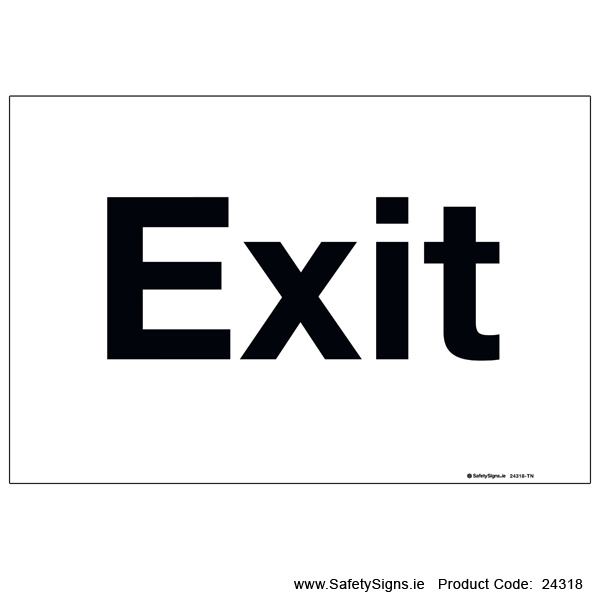 Exit - 24318