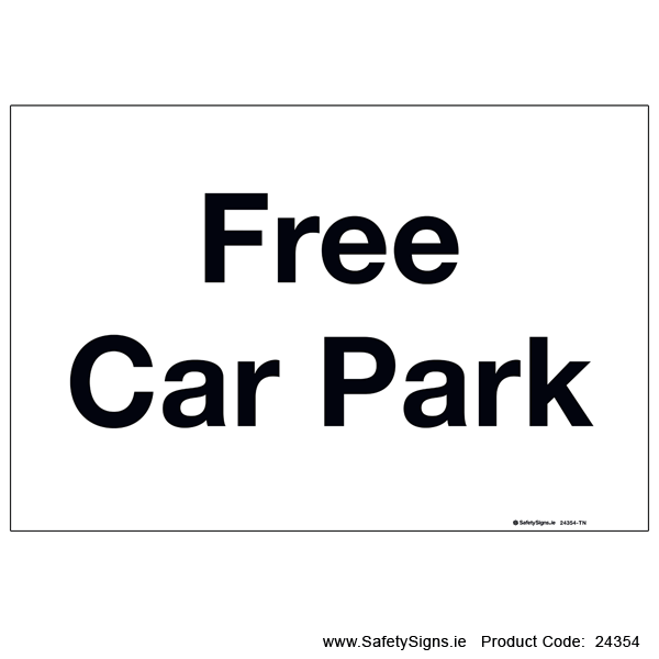Free Car Park - 24354