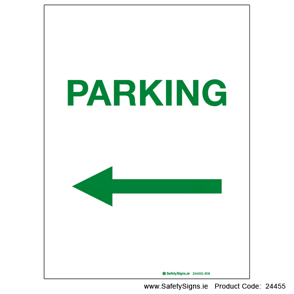 Parking - Arrow Left - 24455