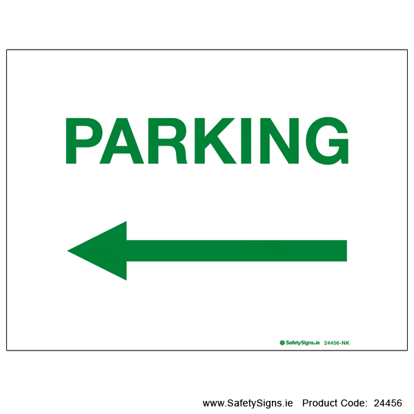 Parking - Arrow Left - 24456