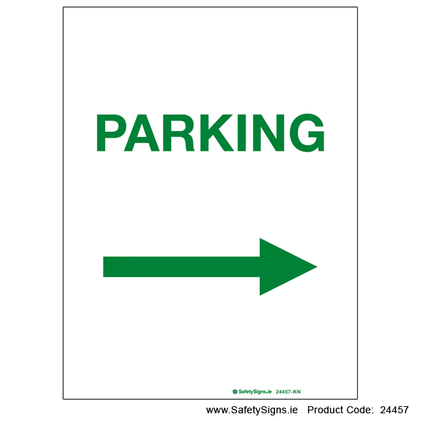 Parking - Arrow Right - 24457