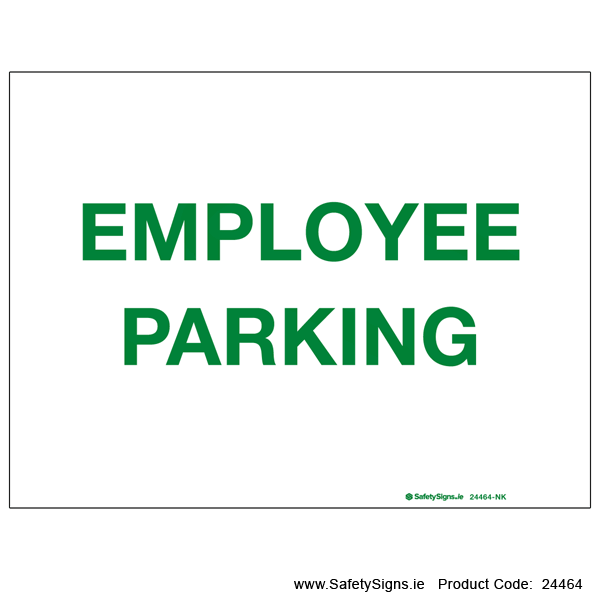 Employee Parking - 24464