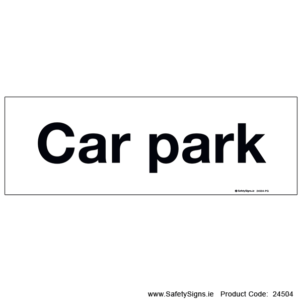 Visitors Car Park - 24504