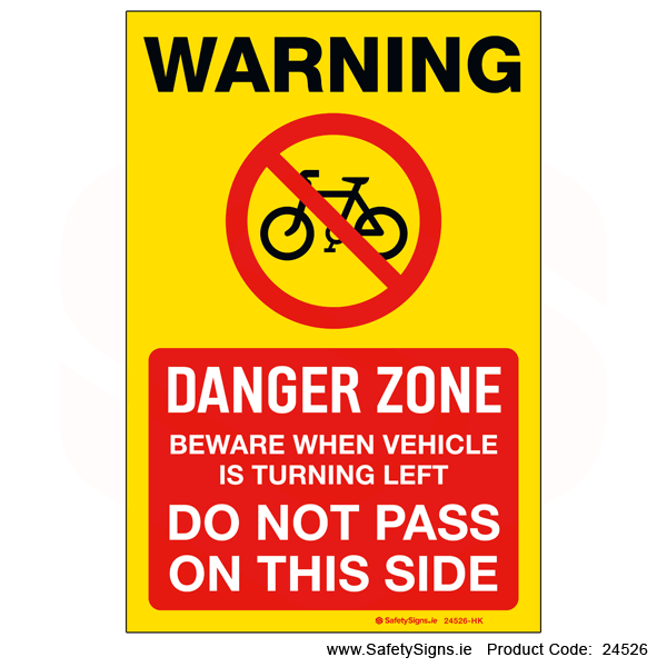 Do not Pass on this Side - 24526